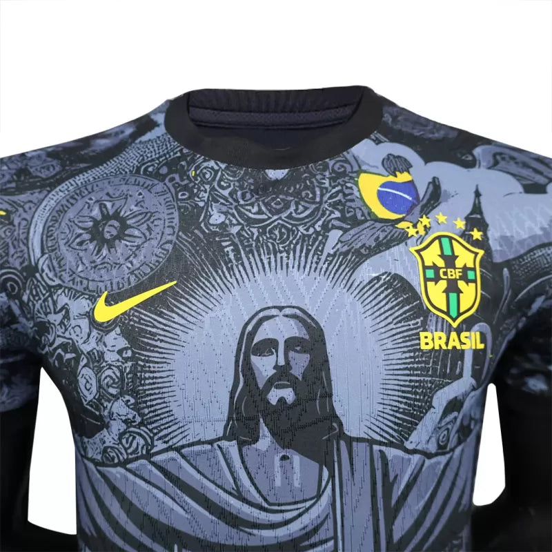 Brazil Jesus Special Authentic Soccer Jersey 2024